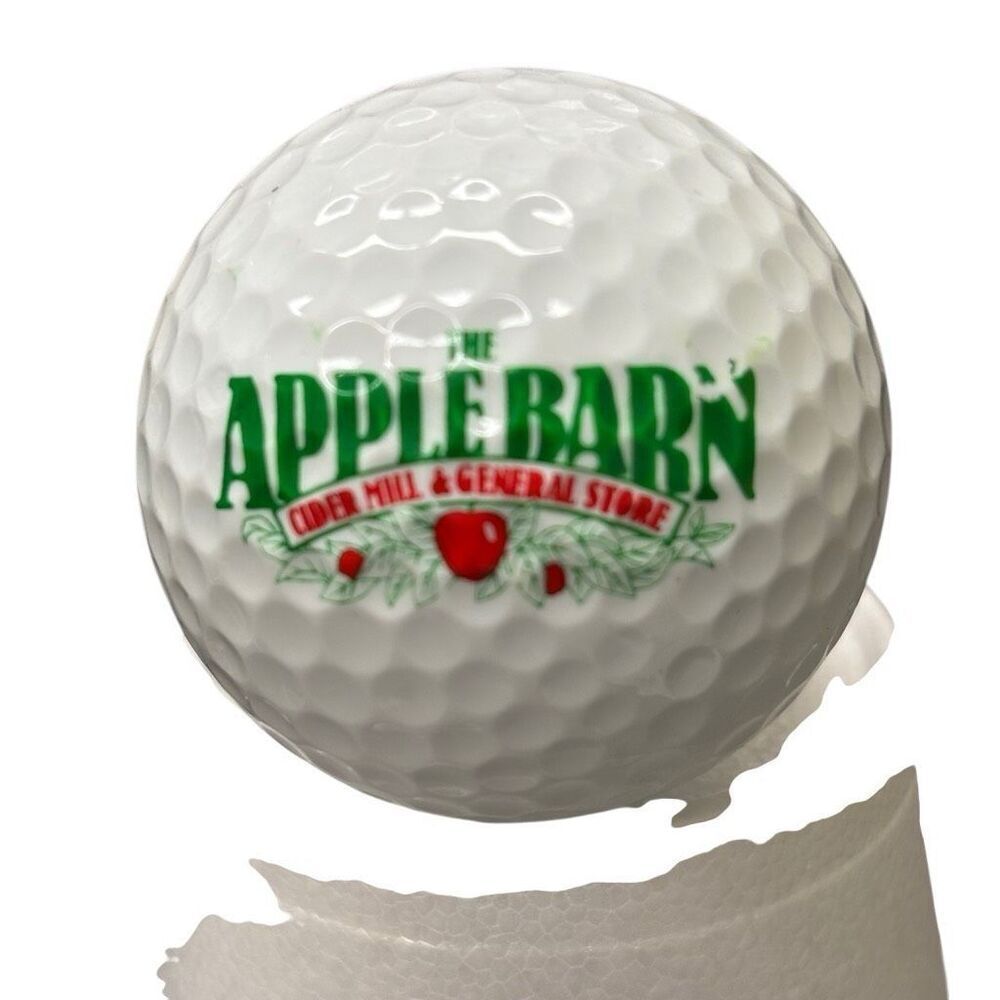 The Apple Barn Cider Mill And General Store Logo Golf Ball